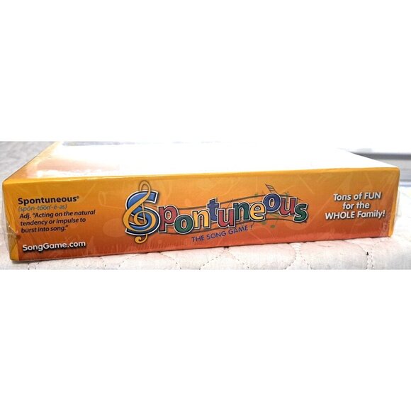 SPONTUNEOUS - The Song Game, Sing It or Shout It, Talent NOT Required Sealed! - Picture 5 of 9